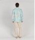 EMILIO - Original aqua print linen shirt