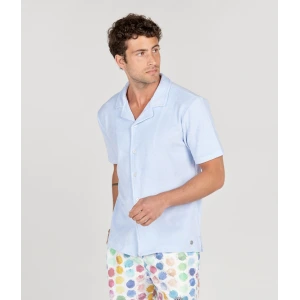 MIKA - Chemise éponge bleu ciel