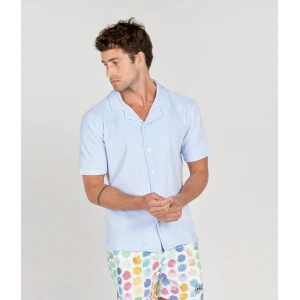 MIKA - sky blue sponge shirt