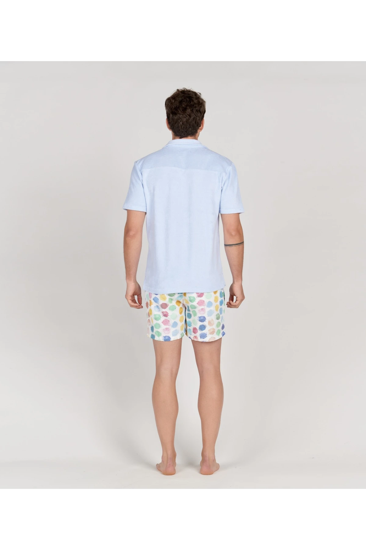 MIKA - sky blue sponge shirt