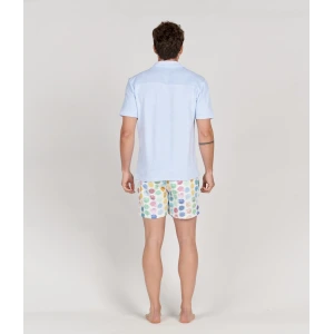 MIKA - Chemise éponge bleu ciel