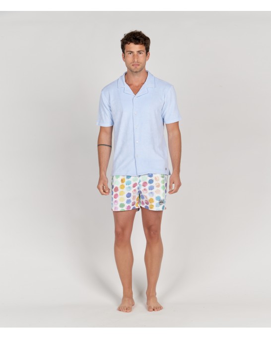 MIKA - sky blue sponge shirt