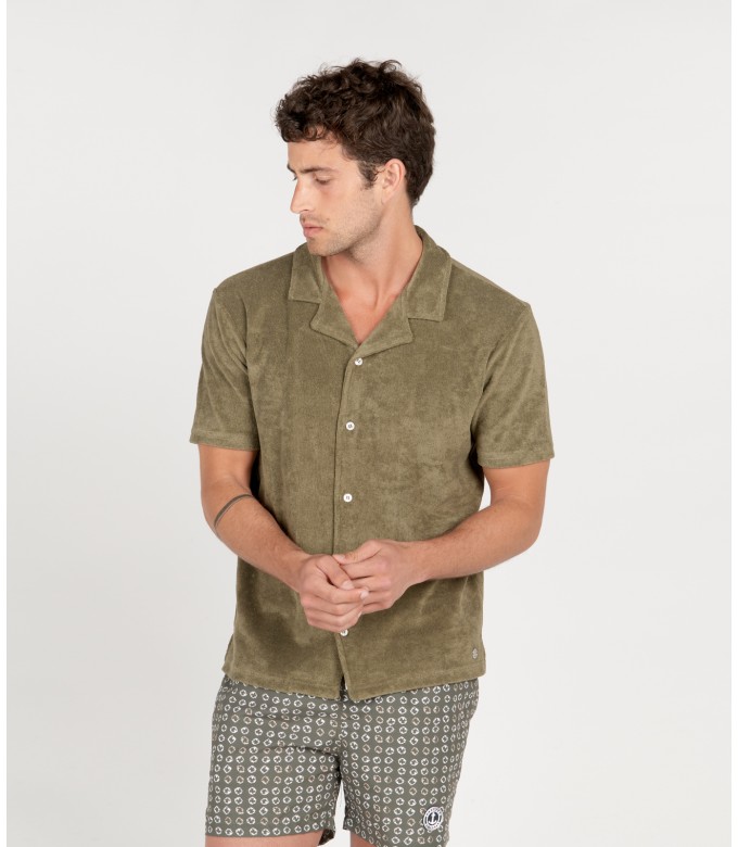 MIKA - Khaki sponge shirt