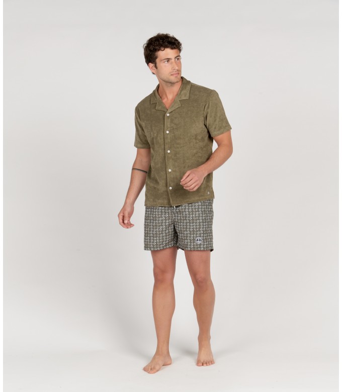 MIKA - Khaki sponge shirt