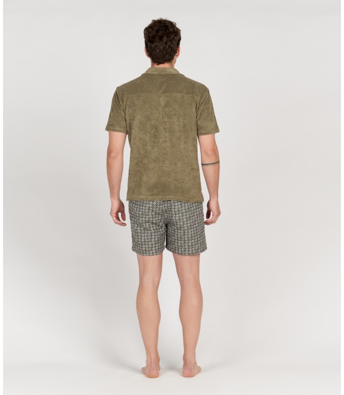 MIKA - Khaki sponge shirt