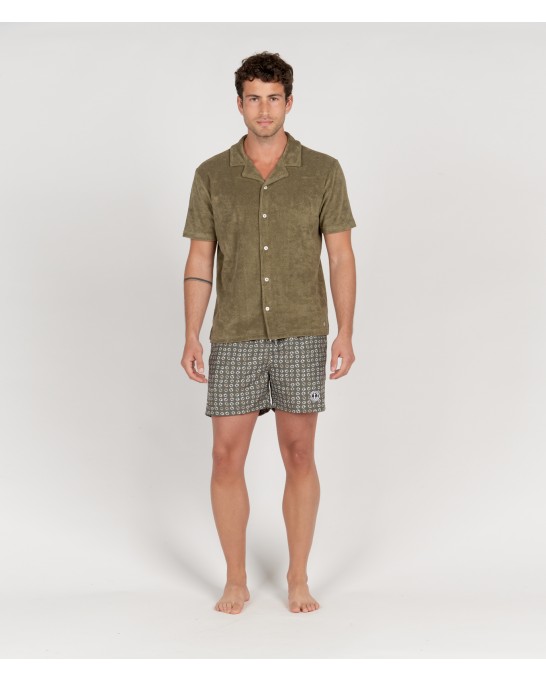 MIKA - Khaki sponge shirt