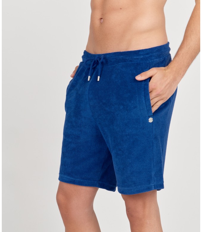 NOAH - indigo sponge short