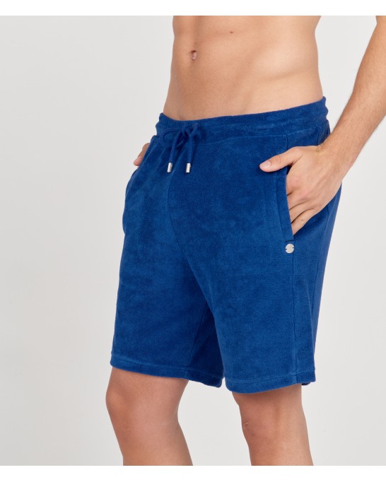 NOAH - indigo sponge short