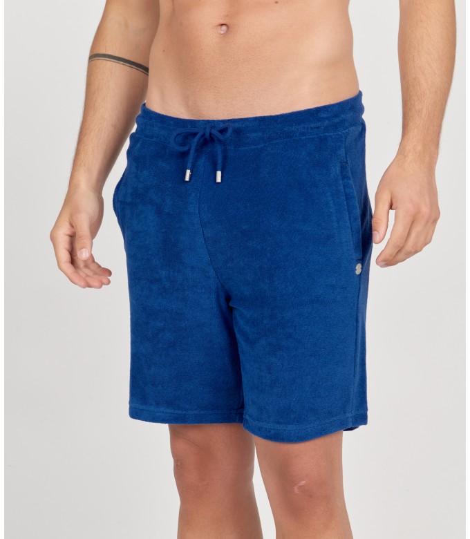 NOAH - indigo sponge short