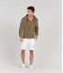 COTTON HOODIE SACHA KHAKI