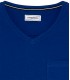 NECK - Tee-shirt col v indigo