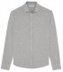 STUART - Chemise jersey coton slim-fit gris
