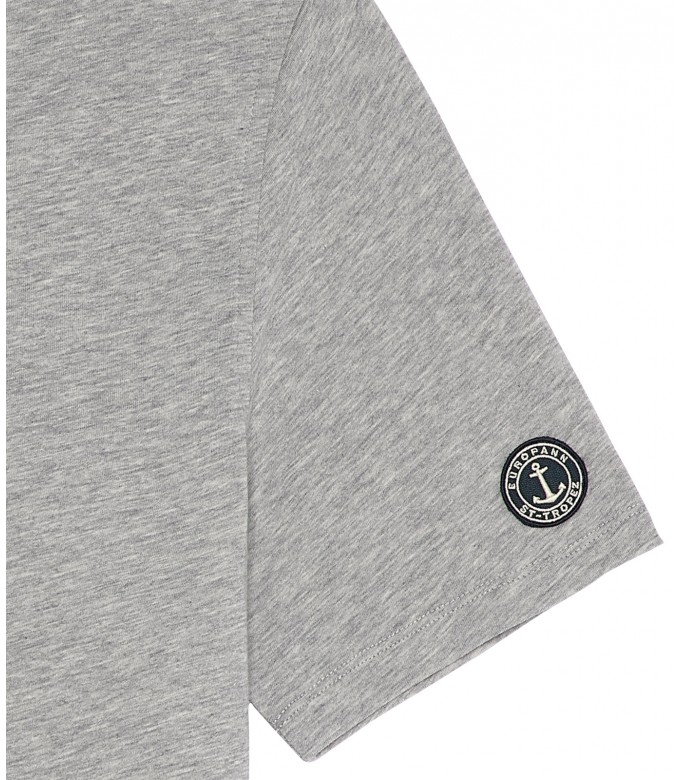 WESTON -  Cotton grey polo shirt