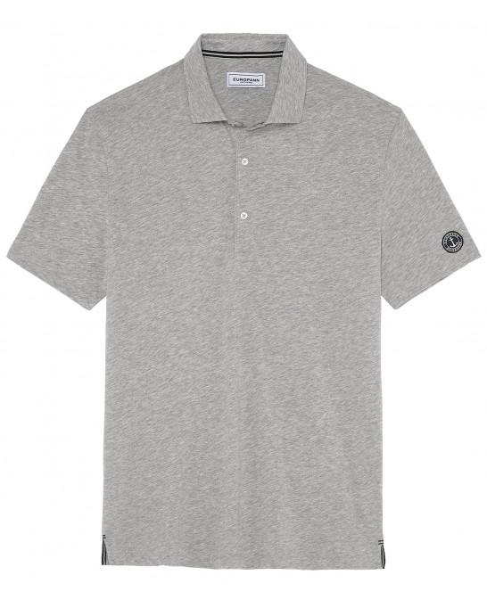 WESTON -  Cotton grey polo shirt