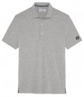 WESTON - Polo jersey coton gris