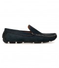 MONZA - Grey nubuck loafers