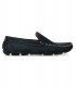 MONZA - Grey nubuck loafers