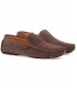 MONZA - Mocassin en nubuck, chocolat