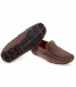 MONZA - Nubuck loafers, chocolate