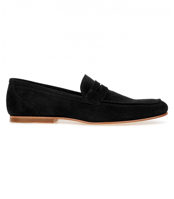 MODENA - Mocassin croûte de cuir