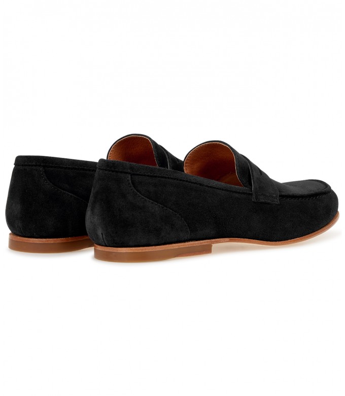MODENA - Mocassin croûte de cuir
