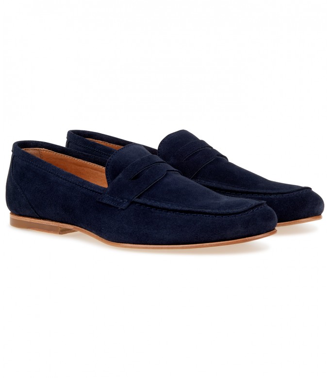 MODENA - Mocassin croûte de cuir
