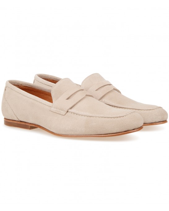 MODENA - Mocassin croûte de cuir