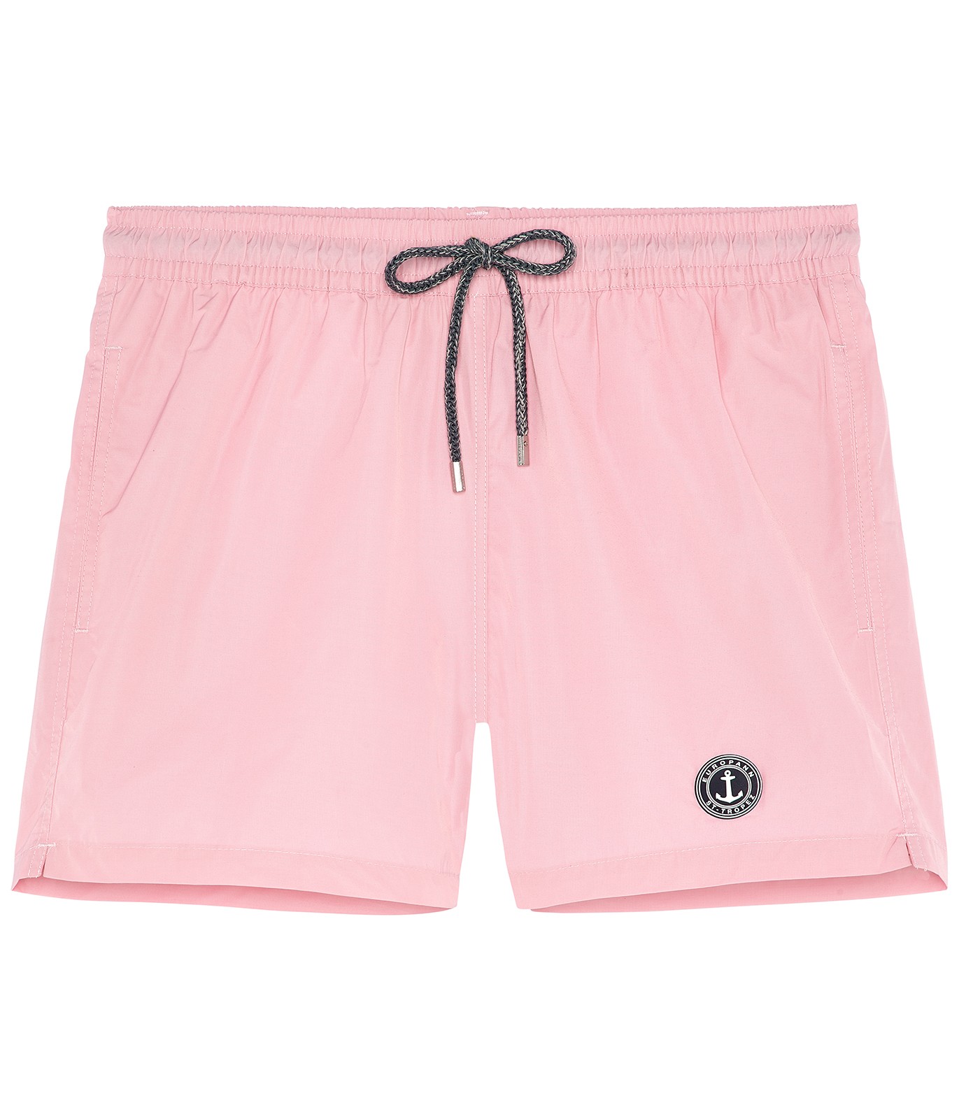 Maillots De Bain Homme, Short De Bain Léger Uni À Séchage Rapide Rose /  Vert • Pl6