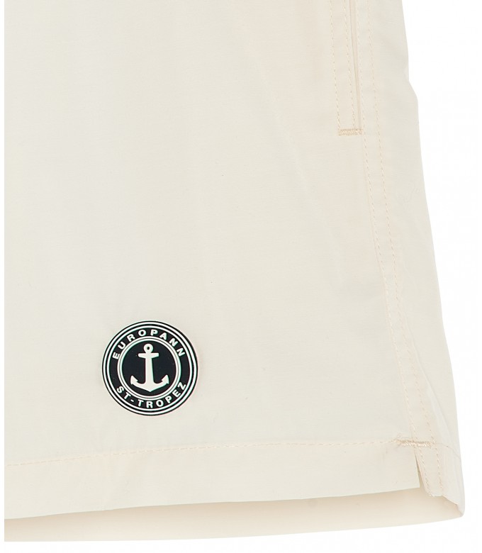 SOFT - Short de bain uni écru