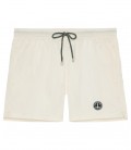 SOFT - Plain écru swim shorts