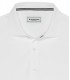 WESTON - Polo jersey en coton, blanc