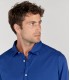VARDY - Chemise unie voile de coton indigo