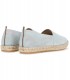 PALMA - Sky suede calfskin espadrilles