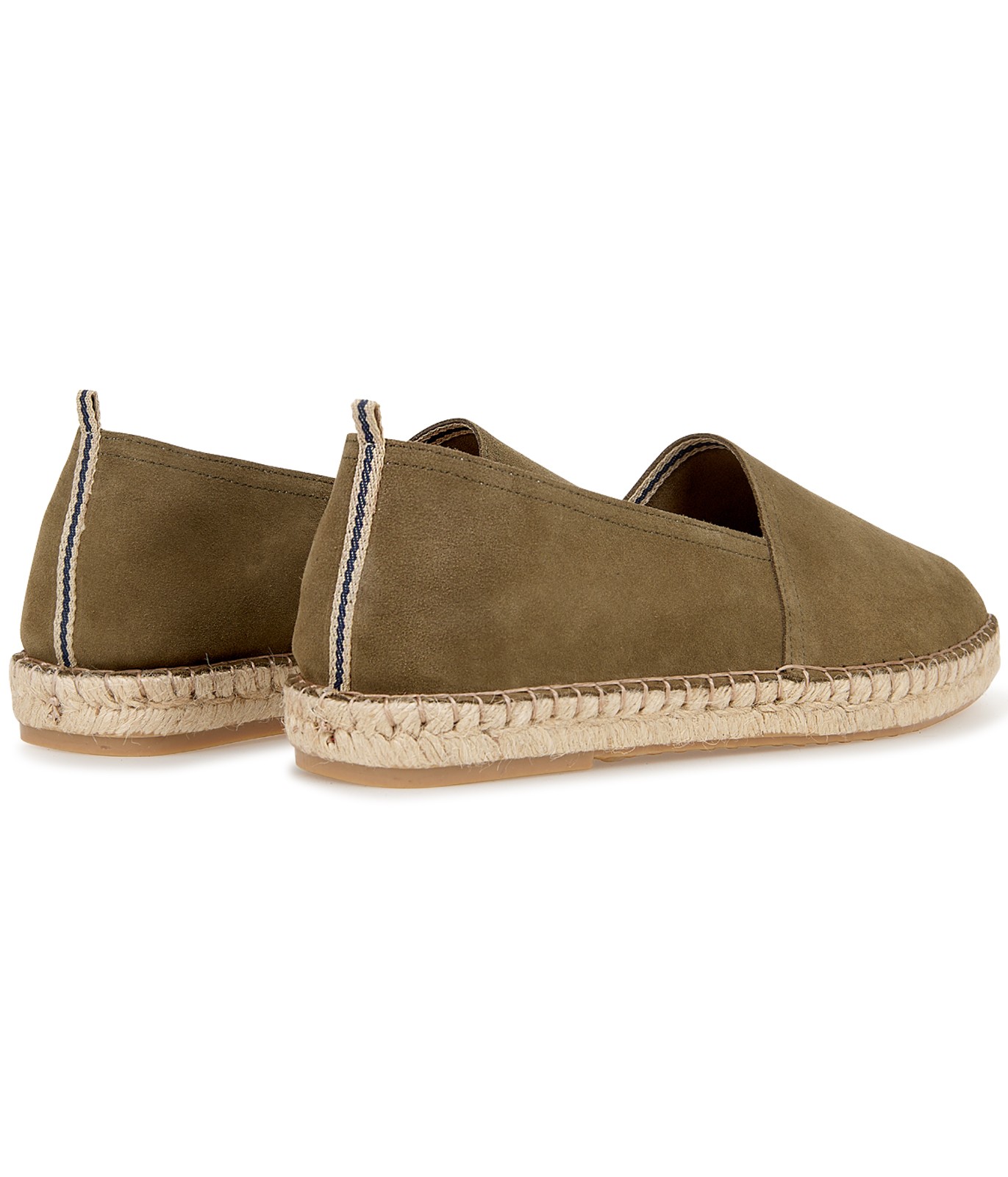 Leather crust espadrilles for mens Quality brand Europann