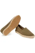 PALMA - khaki suede calfskin espadrilles