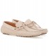 MILANO - Beige suede calfskin loafers