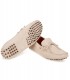 MILANO - Mocassins en veau velours beige