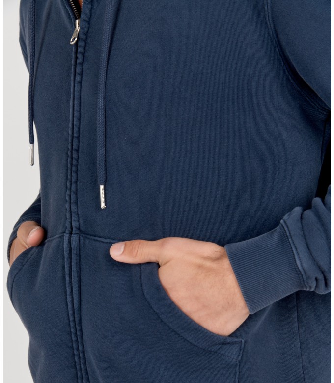 KEV - Navy blue fleece gilet