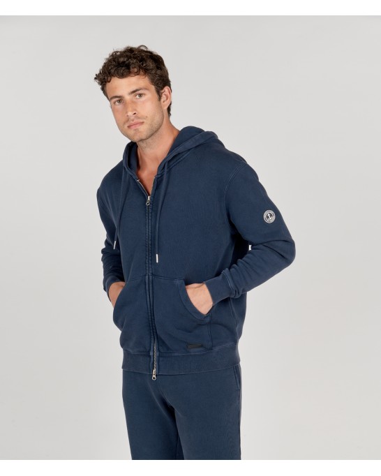 KEV - Navy blue fleece gilet