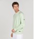 JULIAN - Aqua fleece sweatshirt