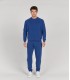 JULIAN - Indigo fleece sweatshirt