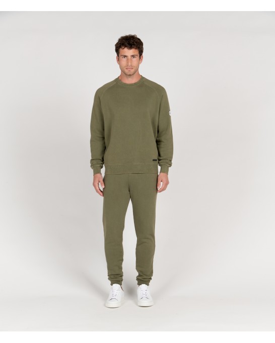 JULIAN - Sweat en molleton bronze
