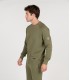 JULIAN - Bronze fleece sweatshirt