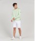 JOSH - Short en molleton blanc