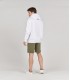 EVAN - White Hooded Sweatshirt