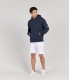 EVAN - Navy blue Hooded Sweatshirt