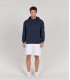 EVAN - Navy blue Hooded Sweatshirt