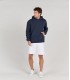 EVAN - Navy blue Hooded Sweatshirt