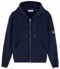 KEV - Gilet en molleton bleu marine