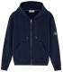 KEV - Gilet en molleton bleu marine